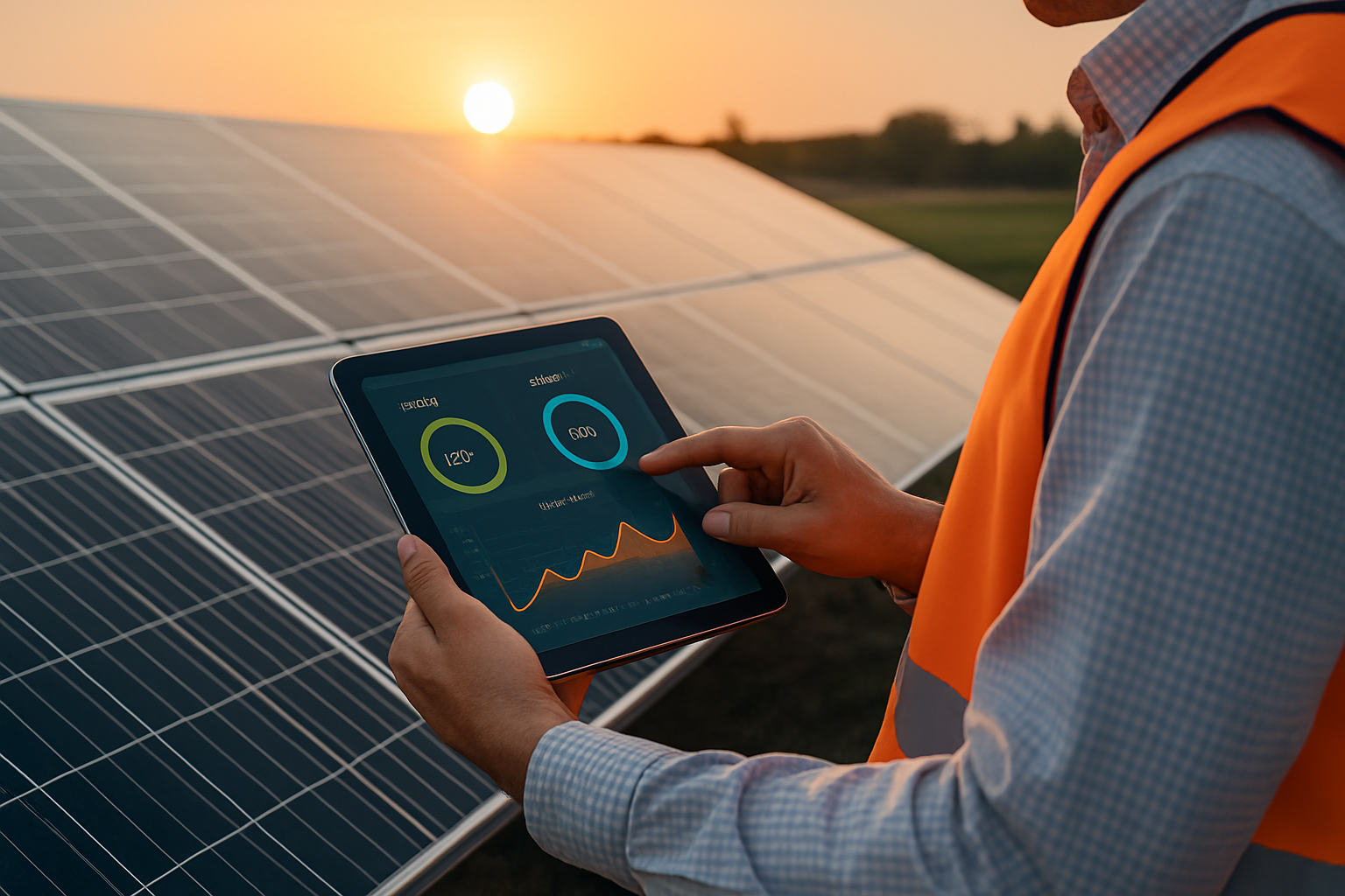 Solar panel intelligent maintenance